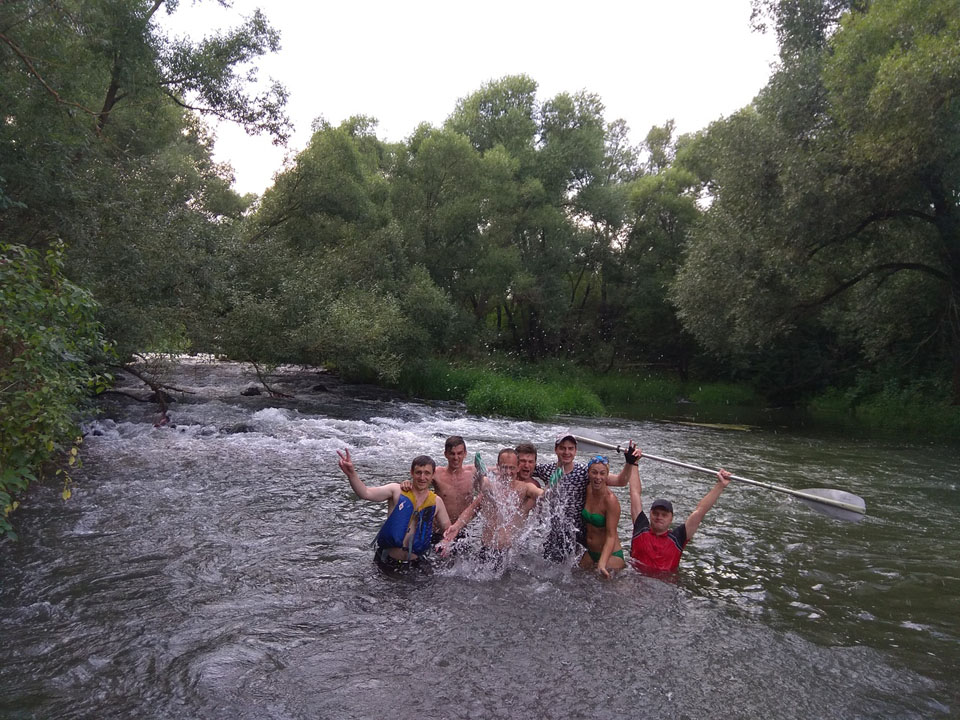 Сплав по реке Осетр